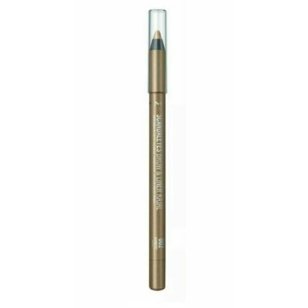 Rimmel Scandaleyes Waterproof Brow & Liner Kajal Pencil, 002 Hypnotic Gold